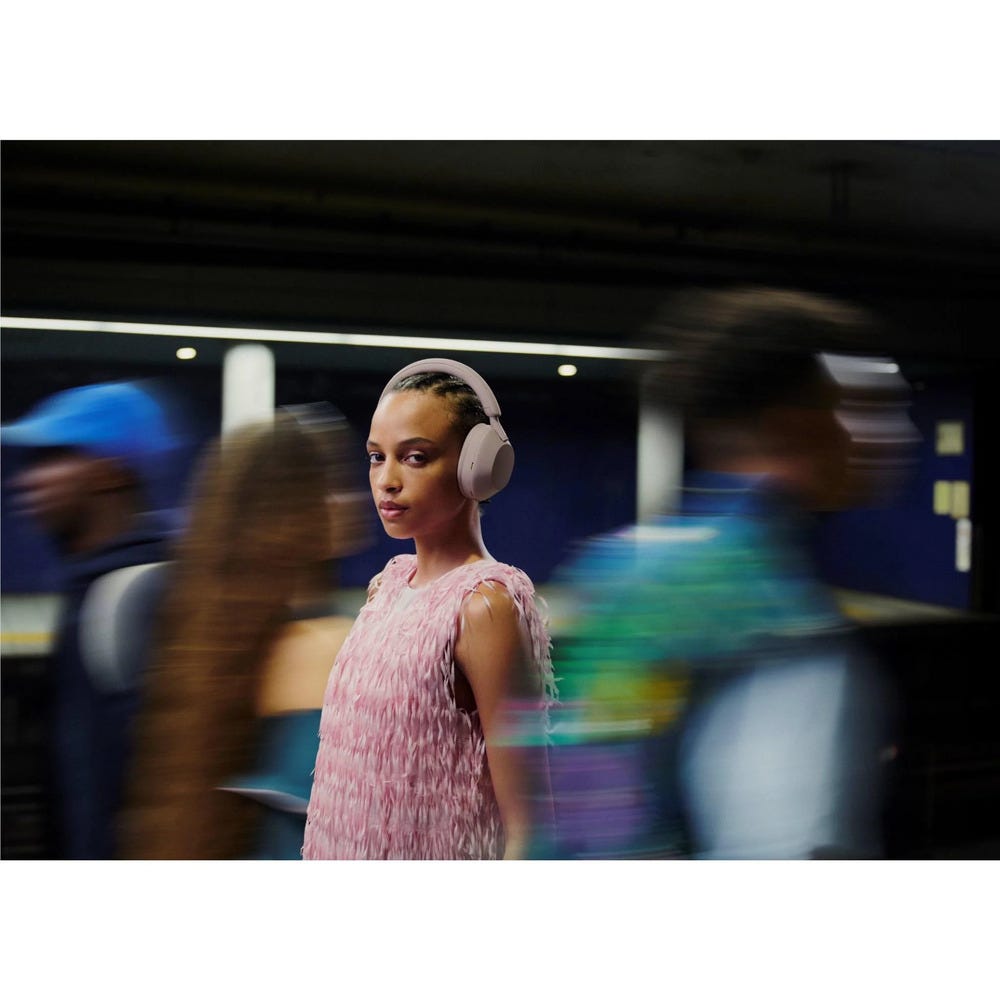 WH-1000XM5 Premium Noise Cancelling Wireless Over-Ear Headphones (Smoky Pink)