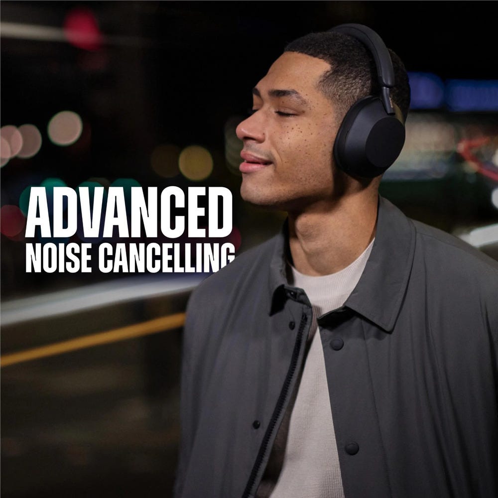 WH-1000XM5 Premium Noise Cancelling Wireless Over-Ear Headphones (Smoky Pink)