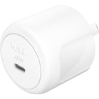 Belkin BoostCharge Compact 45W PD USB-C Wall Charger (White)