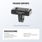 NEEWER AC038 Magnetic Quick Release Mount Adapter for Insta360 Ace
