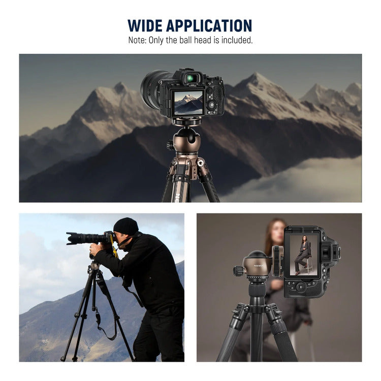 NEEWER GM32 40mm Low Profile Ball Head 