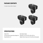 NEEWER GP-92 Tripod Mount Adapter Kit - 3 Pack