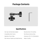 NEEWER GP-63 Action Camera Cold Shoe Mount Adapter