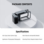 NEEWER AC014 and AC034 Cage and Handle Kit - Gray