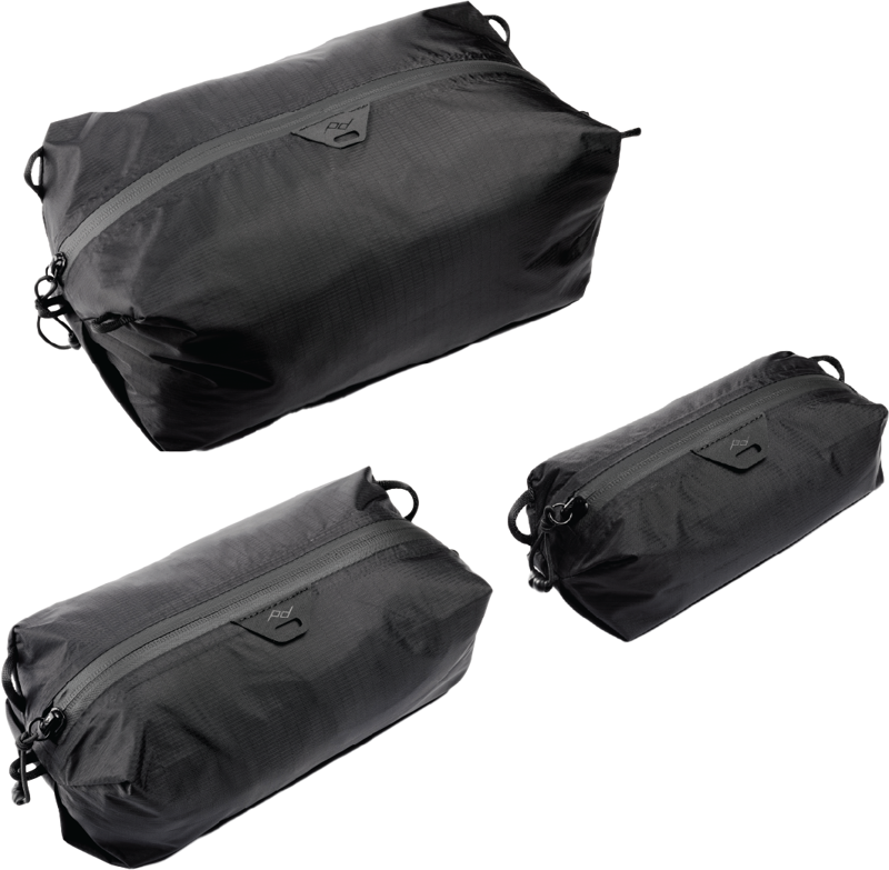 Peak Design Ultralight Packing Cube BUNDLE XXS-XS-S - Black