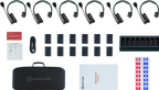  Hollyland Solidcom SE Pro 1.9Ghz Intercom System - 6 Person Kit 