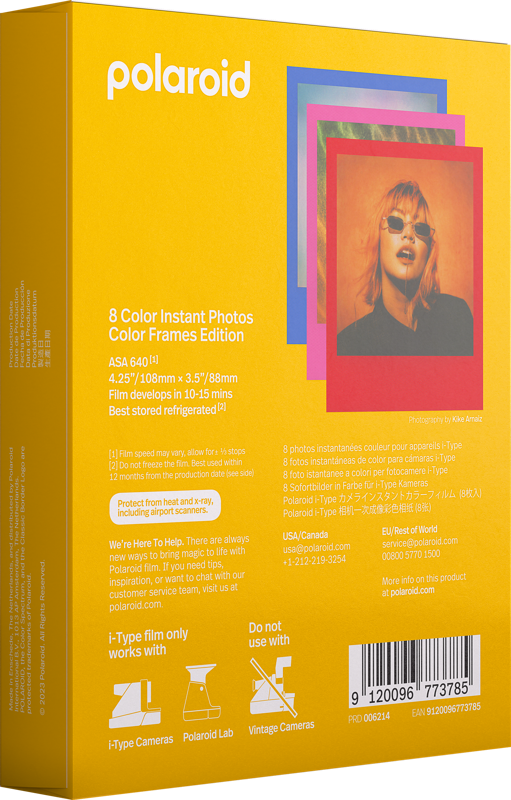 Polaroid Colour Film for I -Type Colour Frames Edition