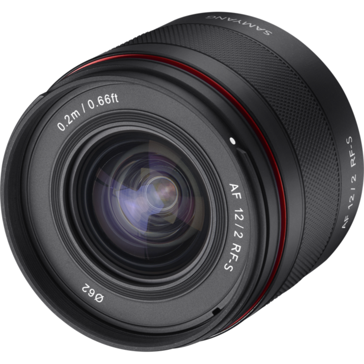 Samyang 12mm f/2 AF Lens - Canon RF-S Mount