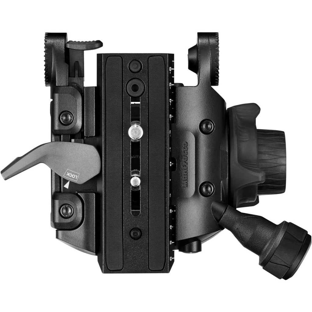 Manfrotto 608 Nitrotech Fluid Video Head and 536 Carbon Fiber Single Legs Tripod
