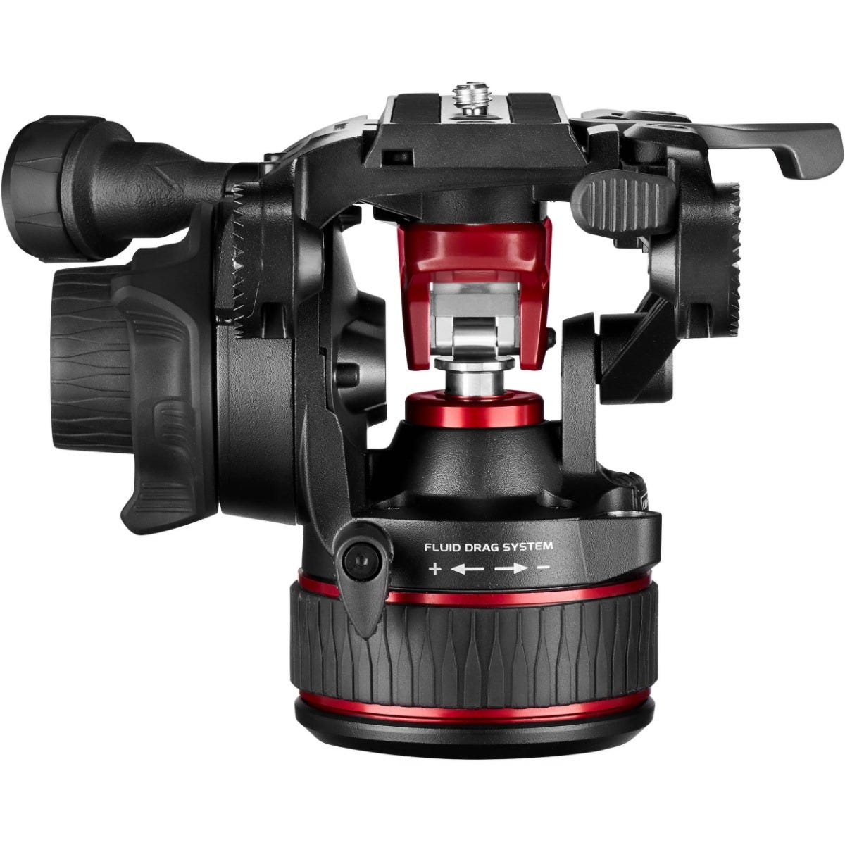 Manfrotto 608 Nitrotech Fluid Video Head and 536 Carbon Fiber Single Legs Tripod