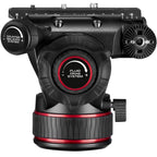 Manfrotto 608 Nitrotech Fluid Video Head and 536 Carbon Fiber Single Legs Tripod