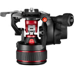 Manfrotto 608 Nitrotech Fluid Video Head and 536 Carbon Fiber Single Legs Tripod