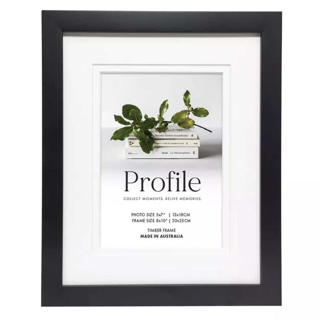 Profile 10420 Deluxe Black 8x10 / 5x7" / 20x25/13x18 cm