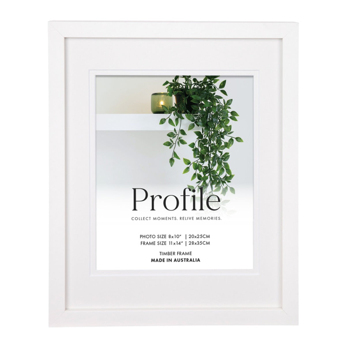 Profile 10420 Deluxe White 8x10/11x14" / 20x25/28x35 cm