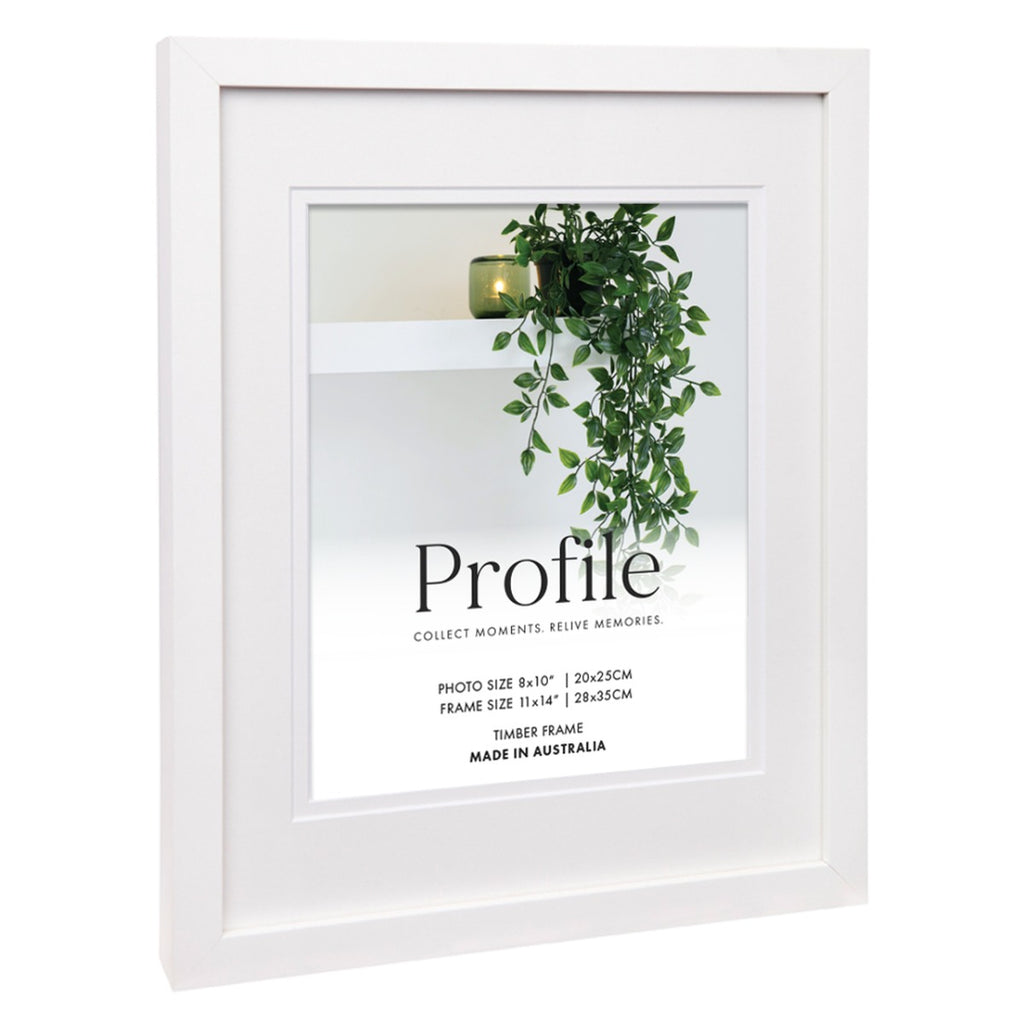 Profile 10420 Deluxe White 8x10/11x14" / 20x25/28x35 cm