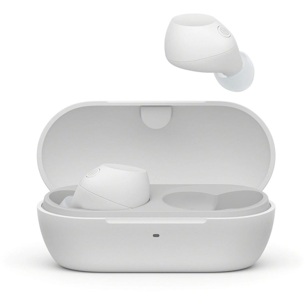 Sony WFC710N True Wireless Noise Cancelling Earbuds (White)
