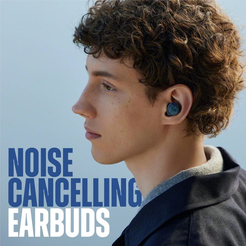 Sony WFC710N True Wireless Noise Cancelling Earbuds (White)