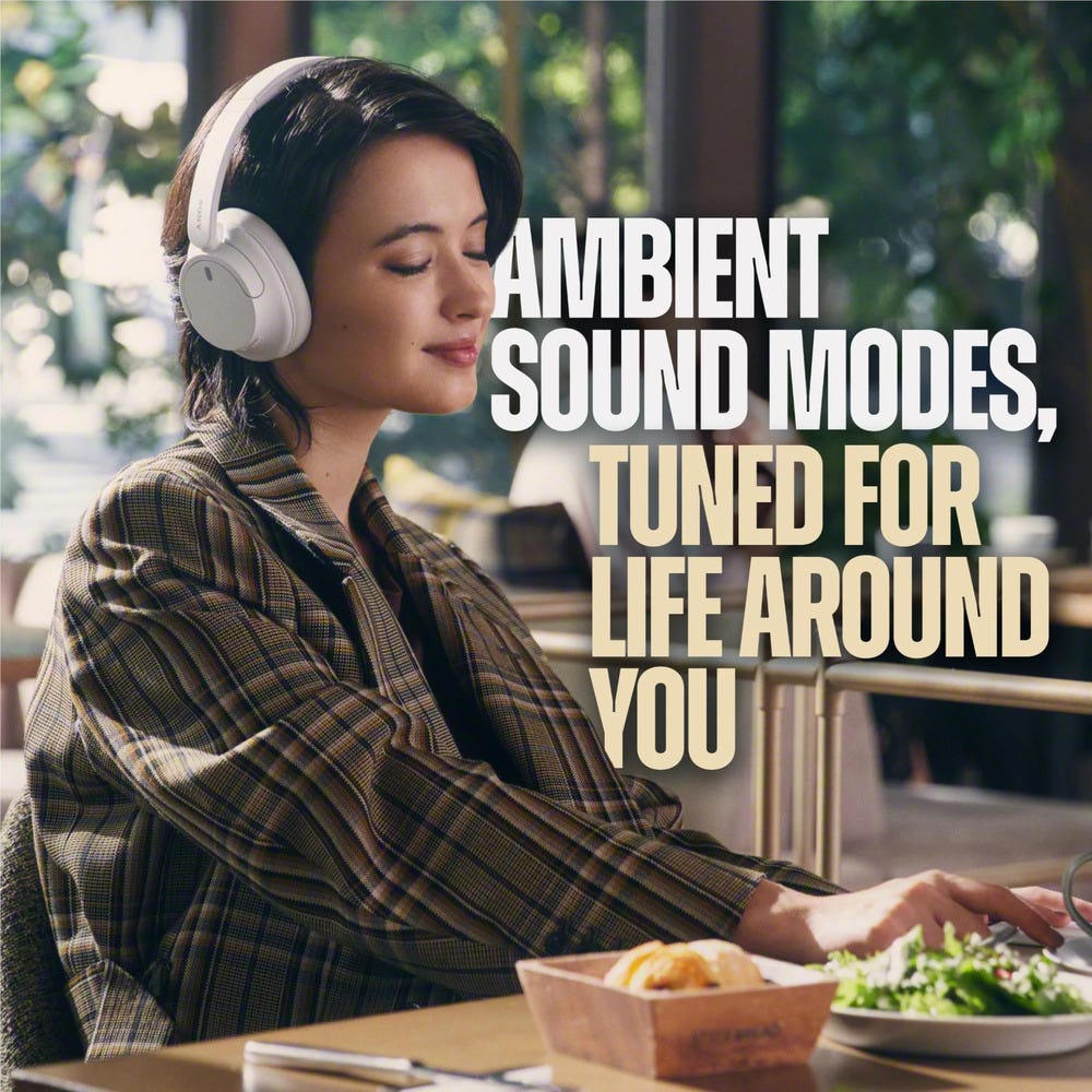 Sony WH-CH720 Noise Cancelling Wireless Over-Ear Headphones (Pink)