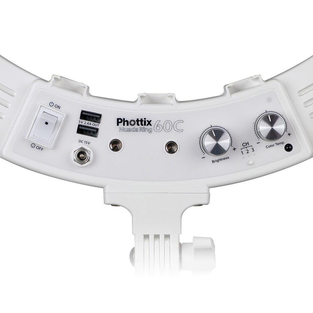 Phottix Nuada Ring 60C LED Light Go Kit