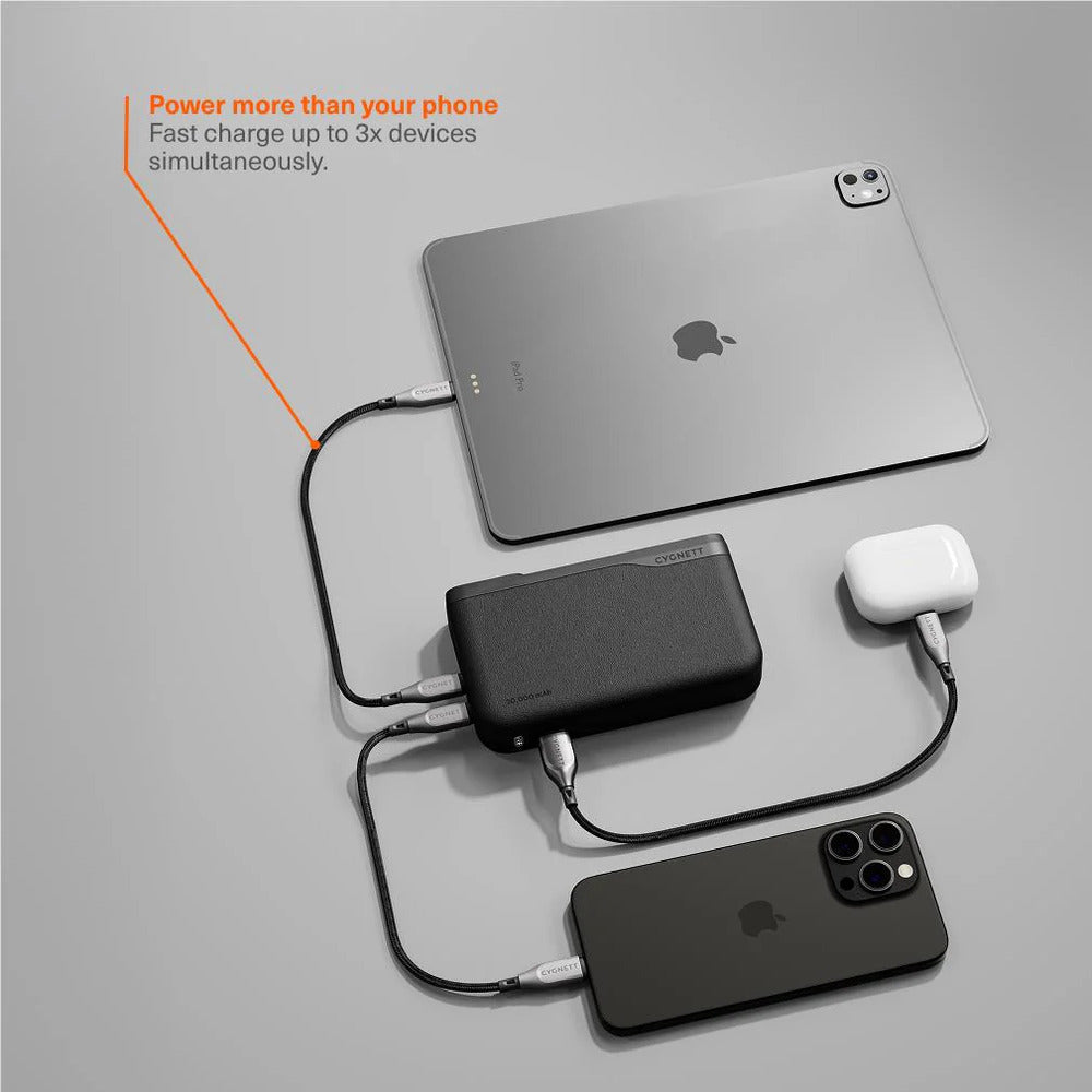 Cygnett Encore 20k mAh Power Bank (Graphite)