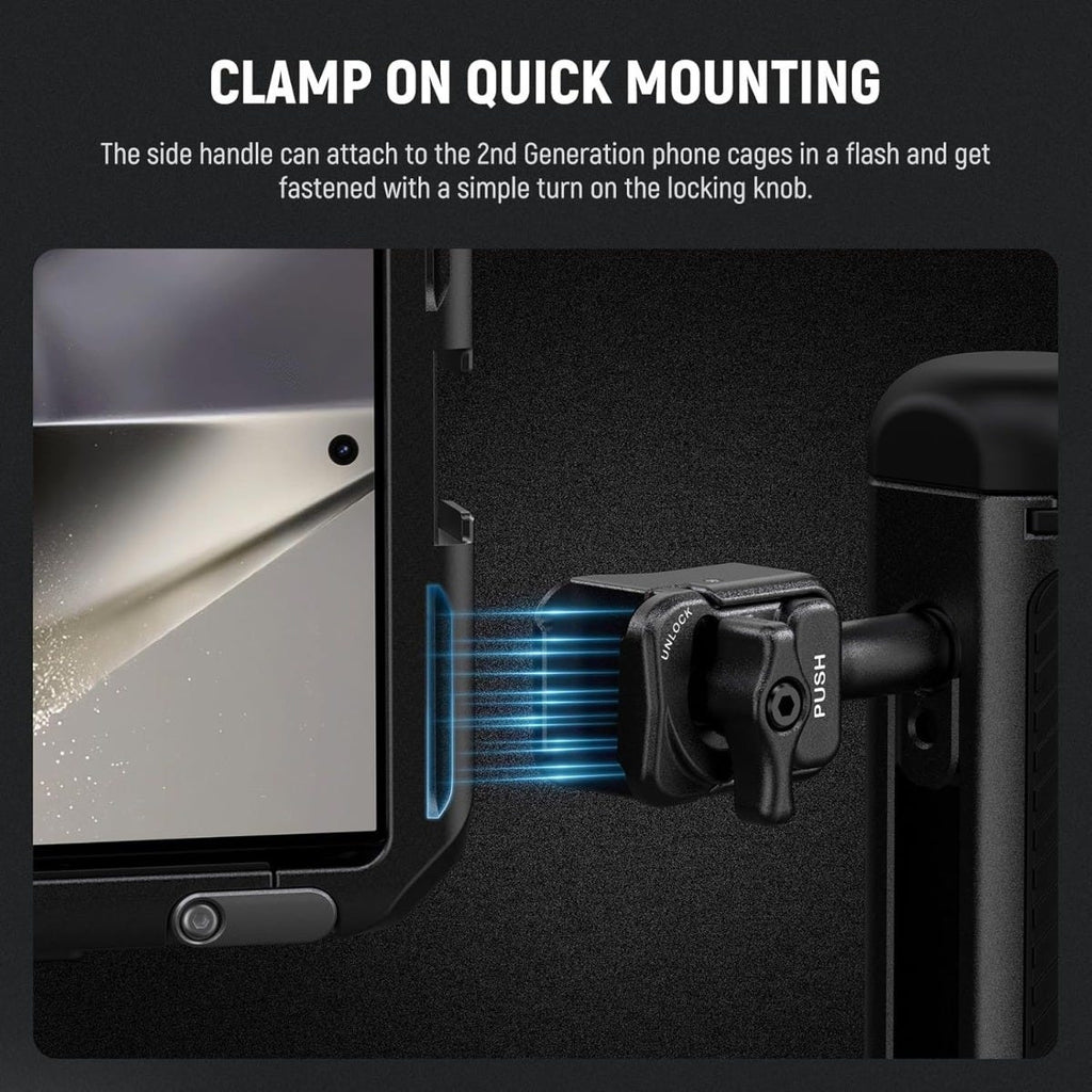 NEEWER PA-045B Quick Release Side Handle for Phone Cage