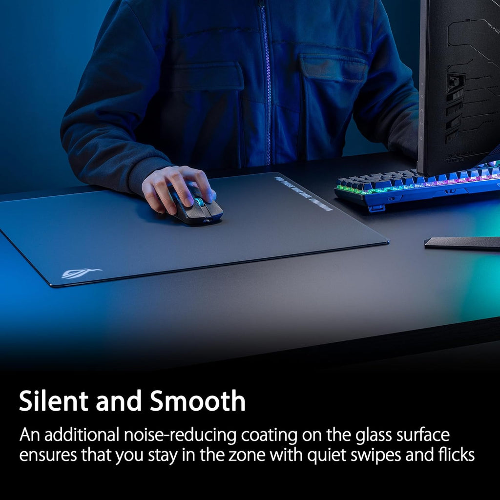 ASUS ROG MOONSTONE ACE L Gaming Mouse Pad (Black)