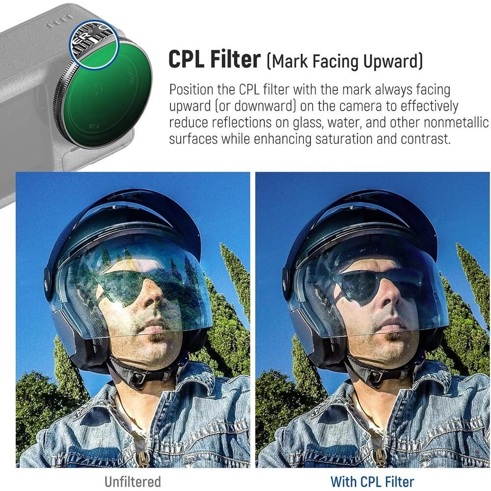 NEEWER FL-A78 ND Filter Kit for DJI Osmo Action - 6 Pack