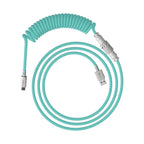 HyperX Gaming USB-C to USB Coiled Cable (Mint)