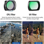 NEEWER Magnetic HD CPL Filter Kit for DJI Osmo Pocket 3 - 6 Pack