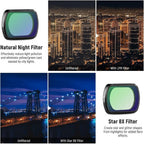 NEEWER Magnetic Effect Filter Kit for DJI Osmo Pocket 3 - 4 Pack