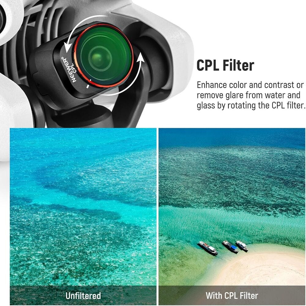 NEEWER Filter Kit for DJI Mini 4 - 4 Pack