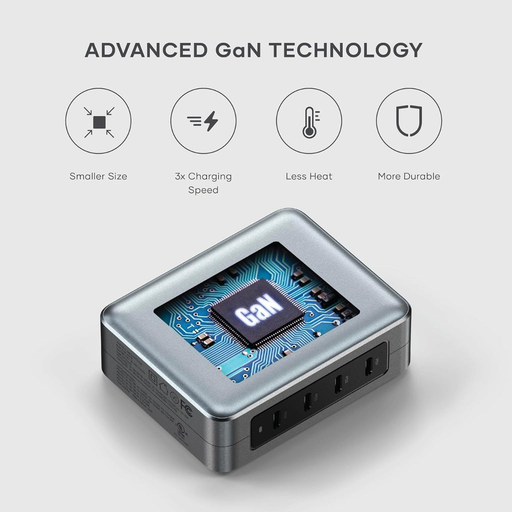 Satechi 145W USB-C 4-Port GaN Travel Charger 