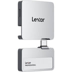 Lexar Professional GO SL400 SSD Silver with Hub - 2TB
