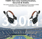 Hollyland Solidcom C1 Pro-6S Full-Duplex Wireless Intercom System with 8 Headsets