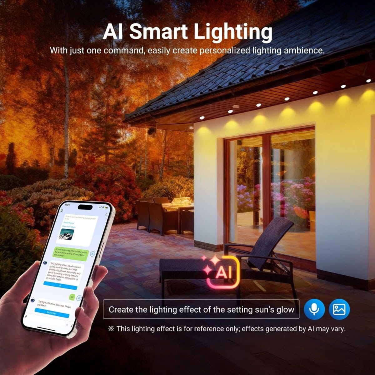 NEEWER 60m Smart RGB LED Permanent LED Outdoor Lights