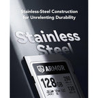 Lexar Professional ARMOR Silver Pro SDXC UHS-II Card - 128GB