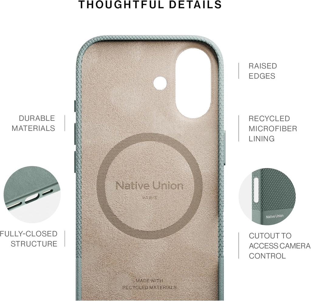 Native Union (Re)Classic Case for iPhone 17 (Slate Green) 