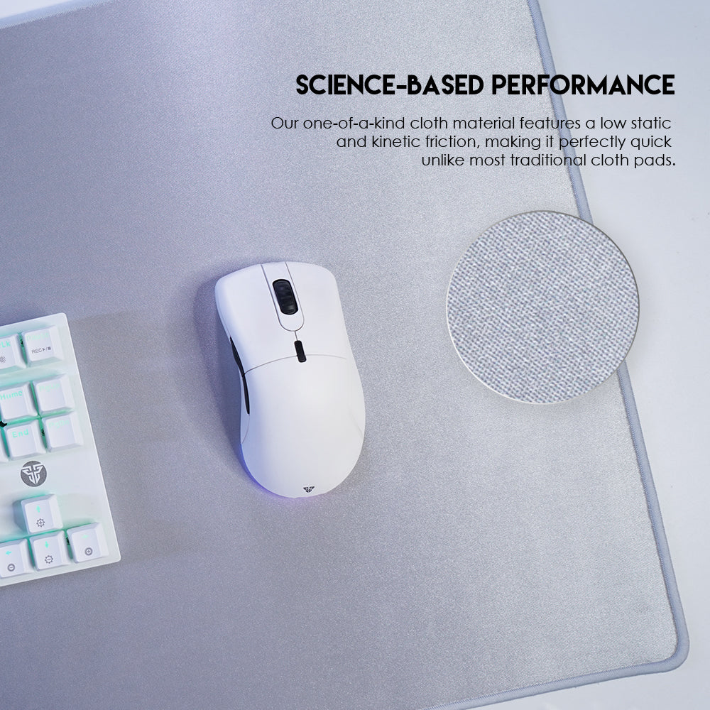 Fantech AGLE MP903 Anti-Slip Premium Rubber Desk Pad 900 x 400 x 4mm (White)