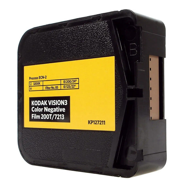 Kodak VISION3 200T Color Negative Film #7213 (Super 8, 50' Roll)