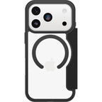 OtterBox React Folio MagSafe Case for iPhone 17 Pro (Black Crystal)