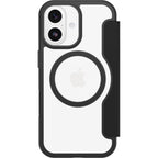 OtterBox React Folio MagSafe Case for iPhone 17 (Black Crystal)