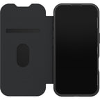 OtterBox React Folio MagSafe Case for iPhone 17 (Black Crystal)