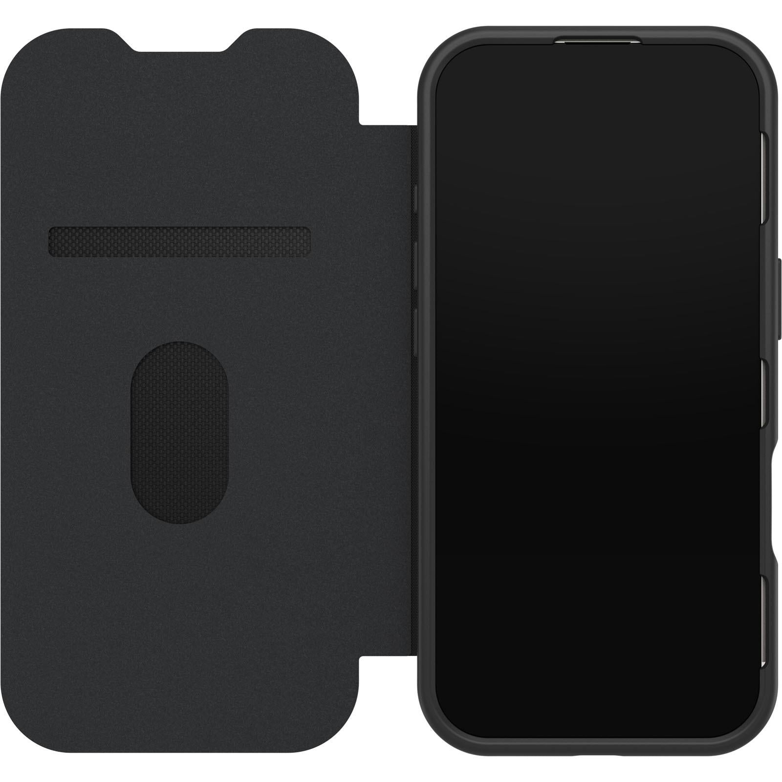 OtterBox React Folio MagSafe Case for iPhone 17 (Black Crystal)