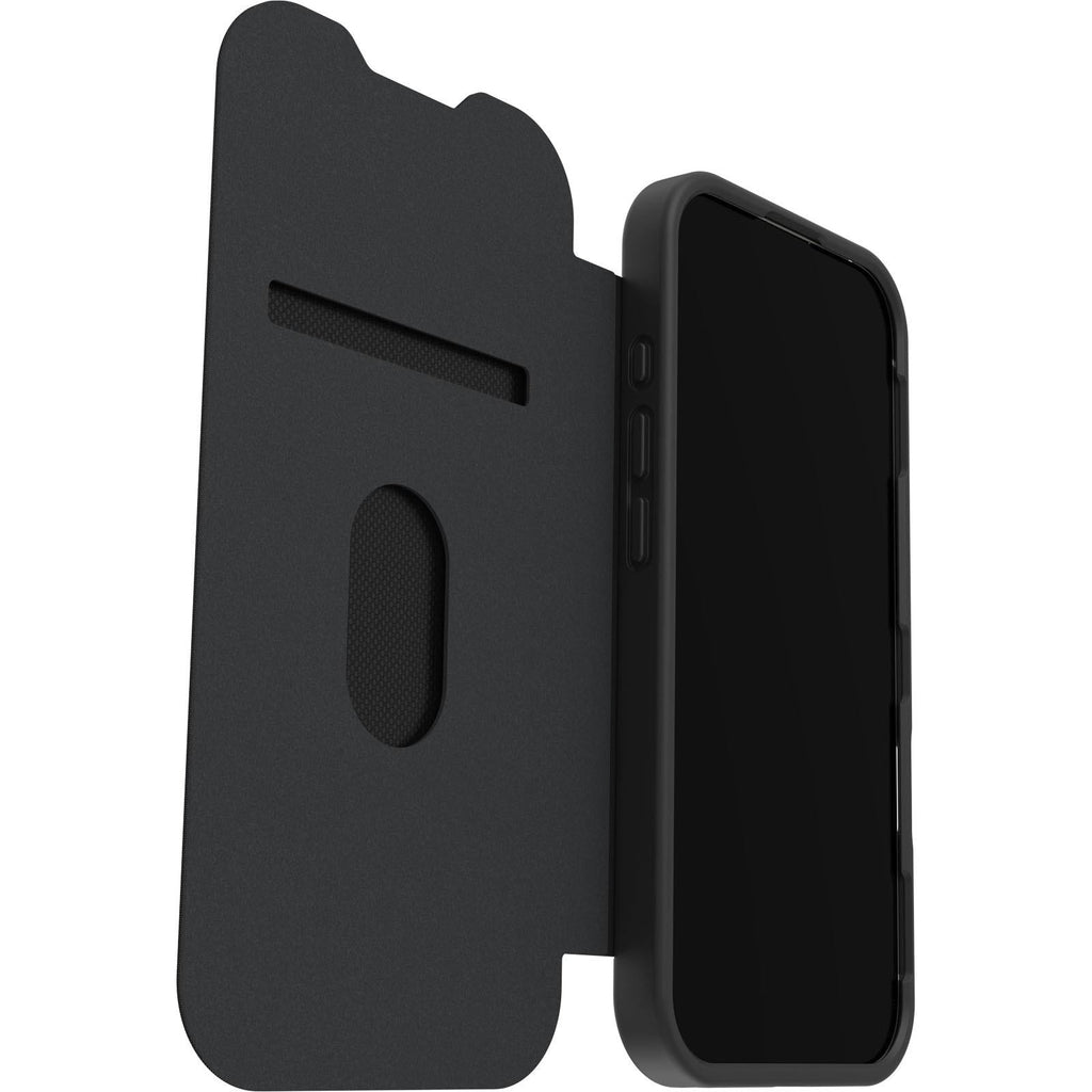 OtterBox React Folio MagSafe Case for iPhone 17 (Black Crystal)