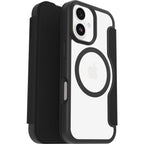OtterBox React Folio MagSafe Case for iPhone 17 (Black Crystal)