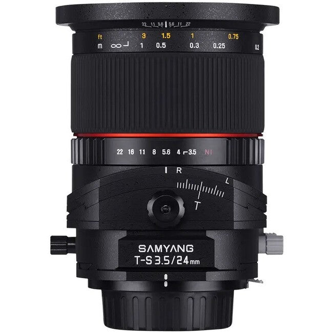 Samyang 24mm f/3.5 Tilt-Shift Lens - Pentax K Mount