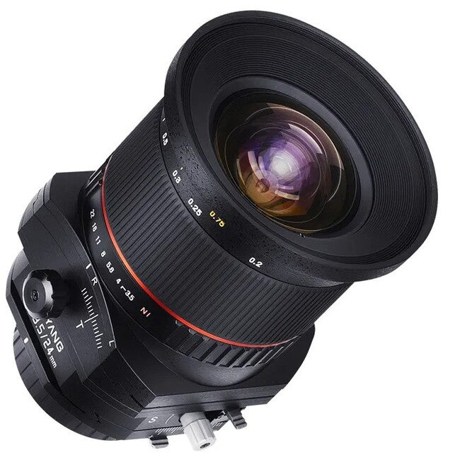 Samyang 24mm f/3.5 Tilt-Shift Lens - Pentax K Mount