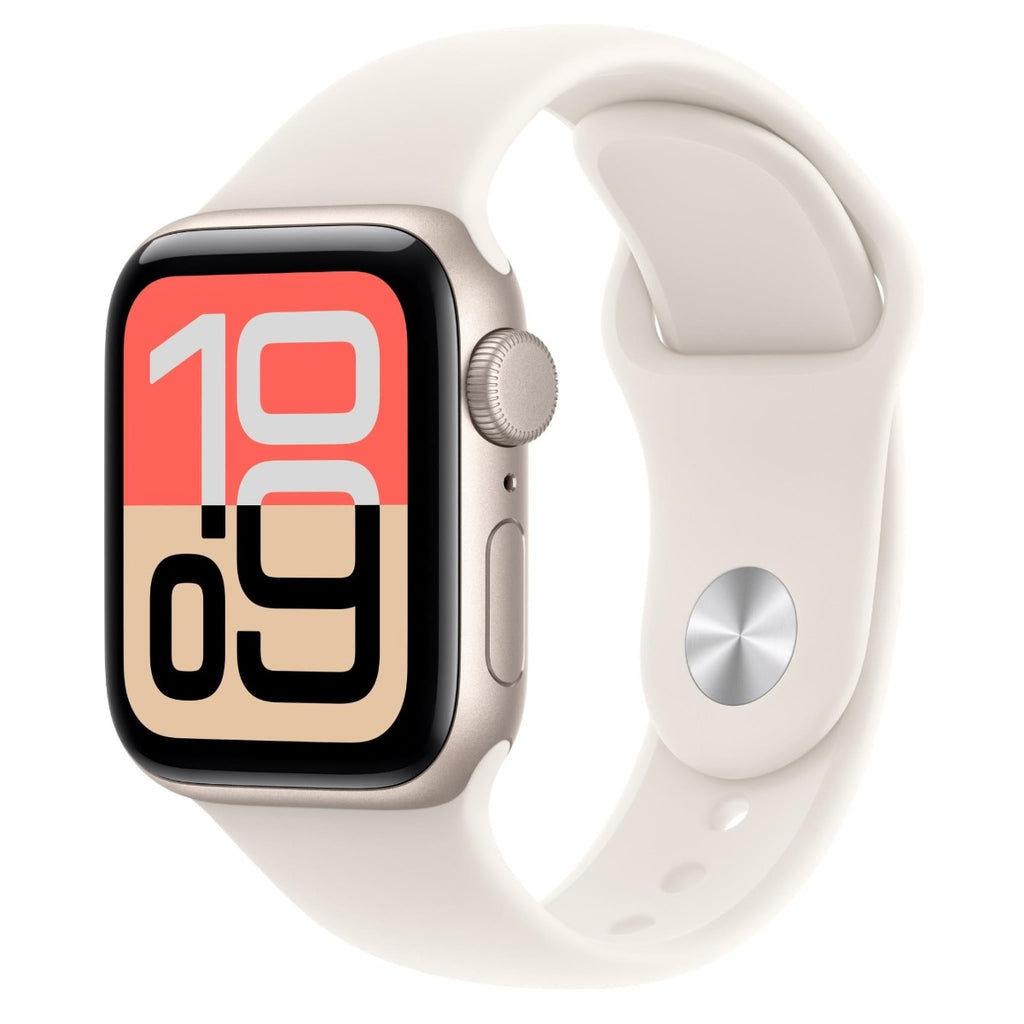 Apple Watch SE 3 44mm Starlight Aluminium Case GPS + Sport Band (M/L)