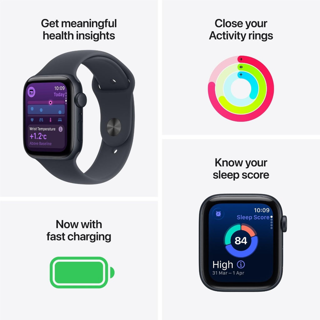 Apple Watch SE 3 40mm Starlight Aluminium Case GPS + Sport Band (S/M)