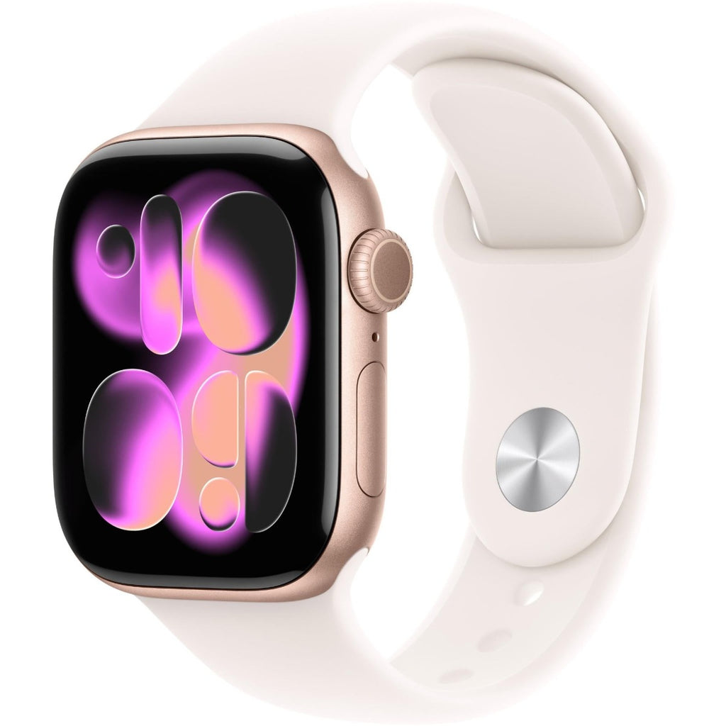Apple Watch Series 11 42mm Rose Gold Aluminium Case GPS + Sport Band (S/M)